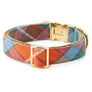 Buchanan Flannel Dog Collar