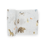 Cotton Muslin Swaddle Blanket - Party Animals