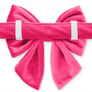Pink Velvet Lady Dog Bow