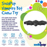 Vampire Bat Durable Nylon Chew Toy For Dogs - Black