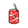 Soda Pop Poopy Loop® Used Dog Waste Bag Holder