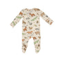 Woodland Friends Zipper Footie