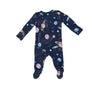 Solar System Zipper Footie