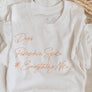 DOGS AND PUMPKIN SPICE Graphic Tee