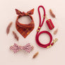 Cider Plaid Flannel Fall Dog Bandana