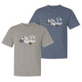The Dogfather - Classic Tee: Bluestone / Small