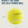 Planet Dog Orbee-Tuff Tennis Ball Dog Chew Toy Yellow