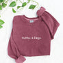 COFFEE AND DOGS Mineral Graphic Sweatshirt