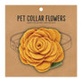 Medium Pet Collar Flower - Marigold