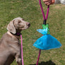 Green Gummy Bear Poopy Loop® Used Dog Waste Bag Holder