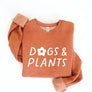 DOGS AND PLANTS Graphic Sweatshirt: AUTUMN LEAF