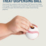 Planet Dog Orbee-Tuff Baseball Treat-Dispensing Dog Chew Toy