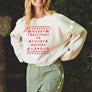 Merry Christmas Ya Filthy Animal Mid Graphic Sweatshirt