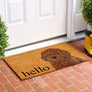 Brown Toy Doodle Dog Doormat
