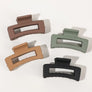 Matte Rectangle Claw Clip - Mini