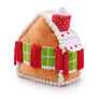 Gingerbread House Interactive Snuffle Holiday Dog Toy