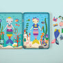 Purrmaid Magnetic Dress-up Magnetic Build-It Game –Magnetic Toy for Ages 4+