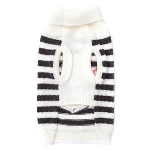 Stripe Snowman Sweater