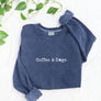 COFFEE AND DOGS Mineral Graphic Sweatshirt