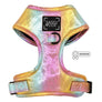 Dog Adjustable Harness - The Night Life (Reflective)