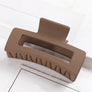 Matte Rectangle Claw Clip - Medium