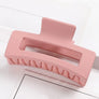 Matte Rectangle Claw Clip - Medium