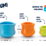 Toppl® Puzzle Treat-Dispensing Slow Feeder Dog Toy