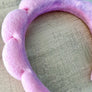 Plush Cloud Makeup Headband Pink Terry Cloth Spa Salon