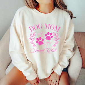 Dog Mom Social Club Lightweight Sweatshirtt