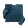 In My Dog Mom Era Embroidered Crew Sweatshirt - Pigment Black