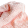 Cotton Muslin Swaddle Blanket - Rose Petal