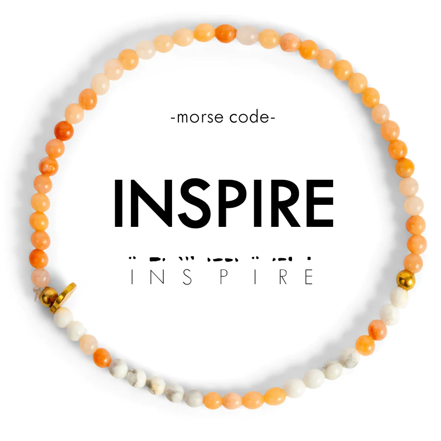 3mm Morse Code Bracelet | INSPIRE