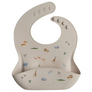 Silicone Printed Bib-Safari Jungle