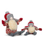 Trapper Hat Santa Gnome Knottie® Plush Dog Toy