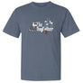 The Dogfather - Classic Tee: Bluestone / X-Large