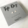 Little Poodle Sterling Silver Earrings