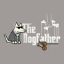 The Dogfather - Classic Tee: Bluestone / Large