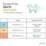 #04612 - Escape Free Sport Harness- Turquoise