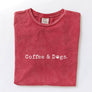 COFFEE AND DOGS Mineral Graphic Tee
