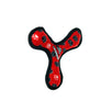 Tuffy Jr Boomerang - Red Paw, Durable