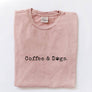 COFFEE AND DOGS Mineral Graphic Tee