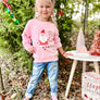 Santa | Girls Christmas Sweatshirt