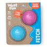 Boundr® 2-Pack Dog Toy Ball for Play, Chew, and Fetch