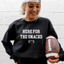 Here For the Snacks Sweatshirt - Adult