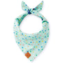Birthday Yay Navy Dog Bandana (Reversible)
