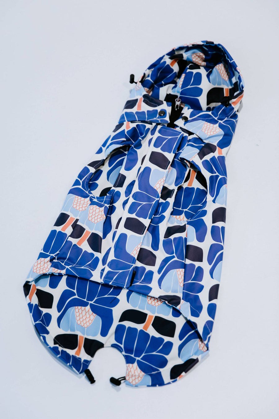Floral Dog Rain Jacket