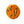 Mighty Ball - Medium Orange, Squeaky Dog Toy, No Stuffing