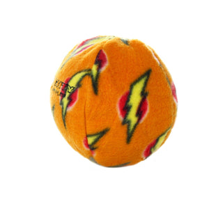 Mighty Ball - Medium Orange, Squeaky Dog Toy, No Stuffing