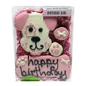 Cookie Birthday Box - pink or blue