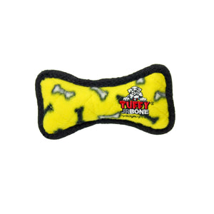 Tuffy Jr Bone - Yellow, Durable, Tough, Squeaky Dog Toy